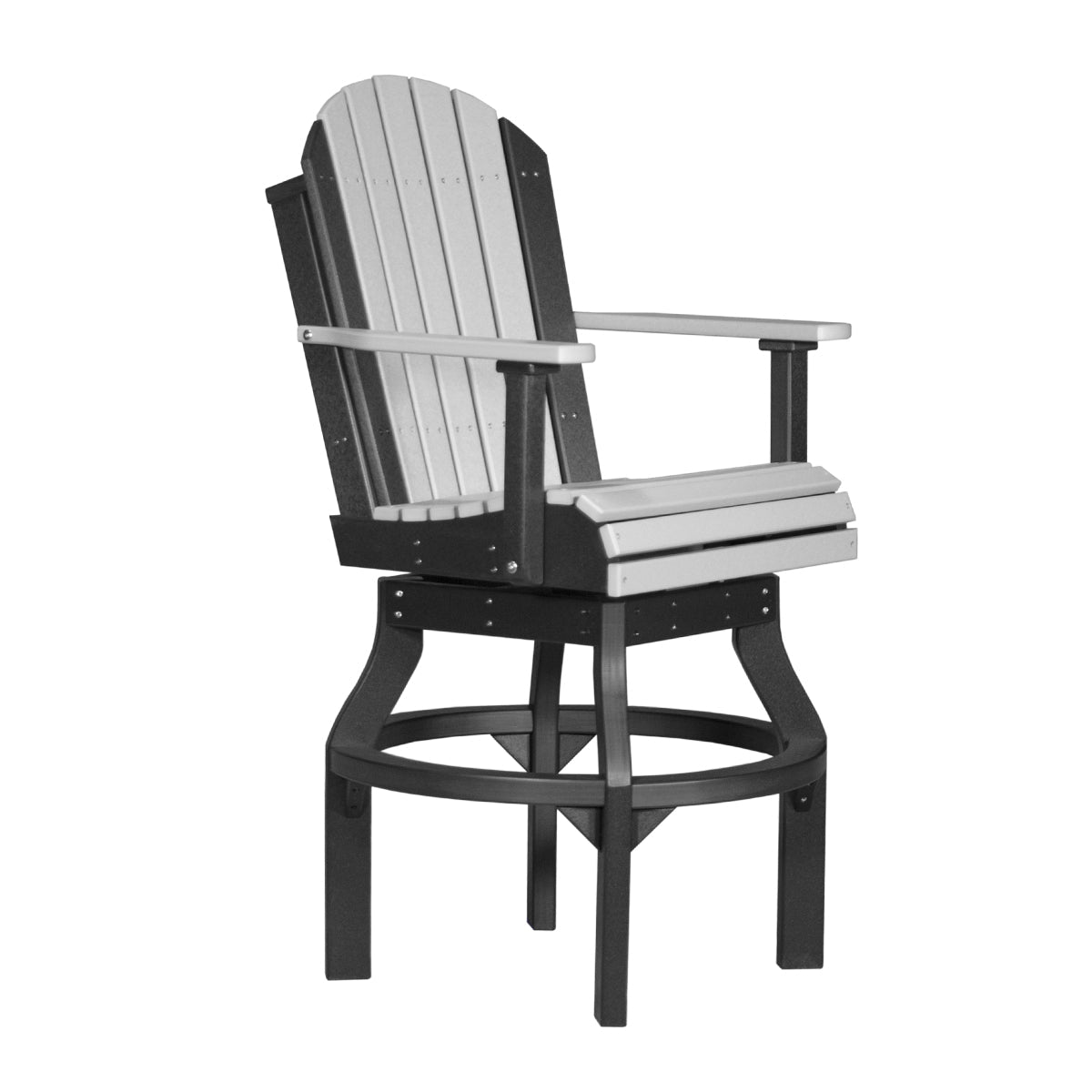 LuxCraft Adirondack Swivel Chair - Bar Height