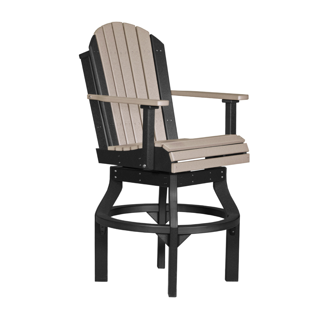 LuxCraft Adirondack Swivel Chair - Bar Height