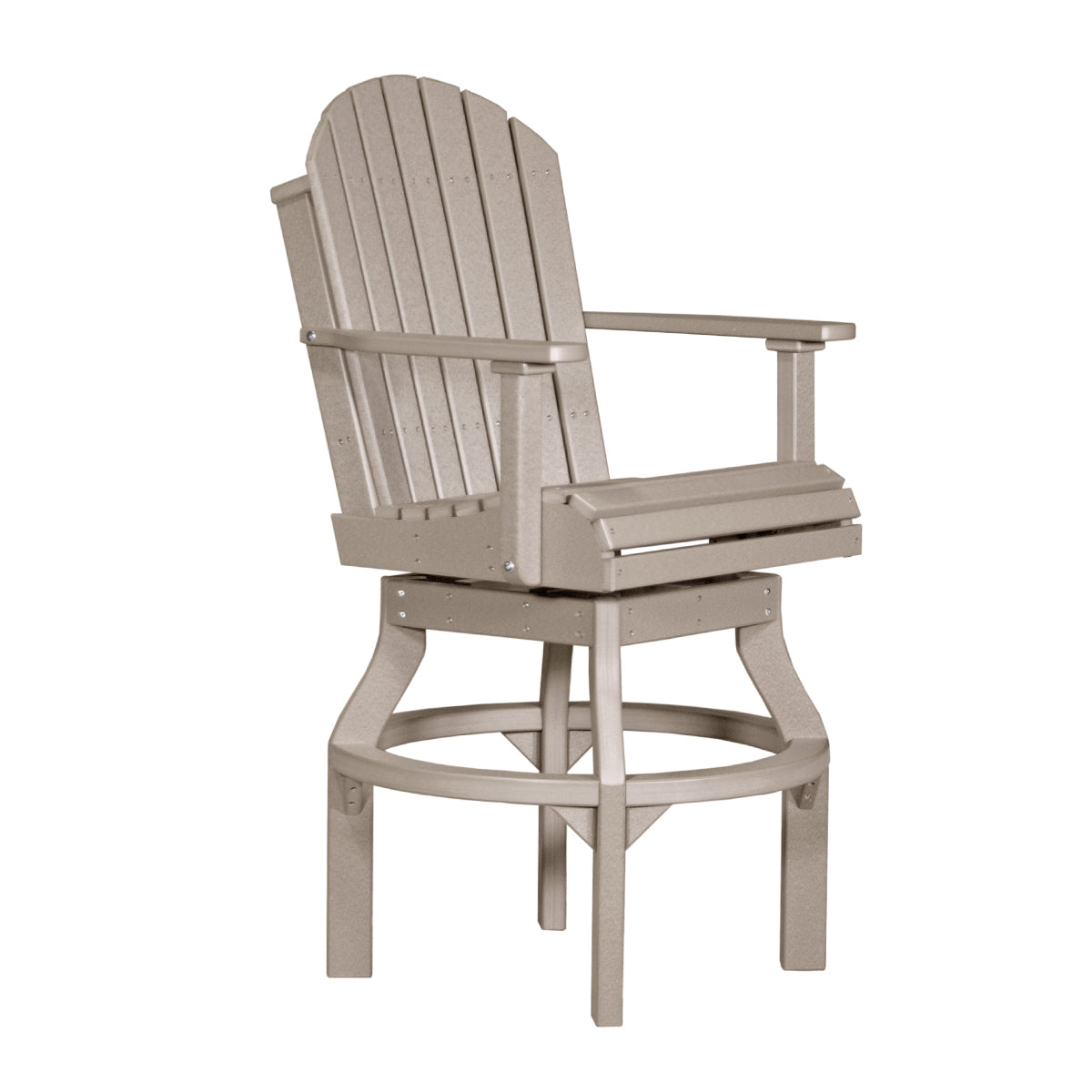 LuxCraft Adirondack Swivel Chair - Bar Height