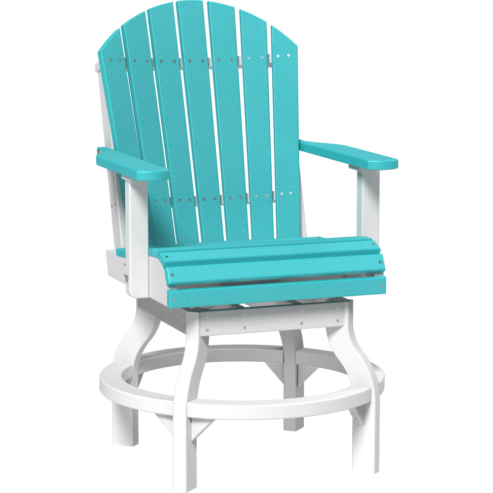 LuxCraft Adirondack Swivel Chair - Counter Height