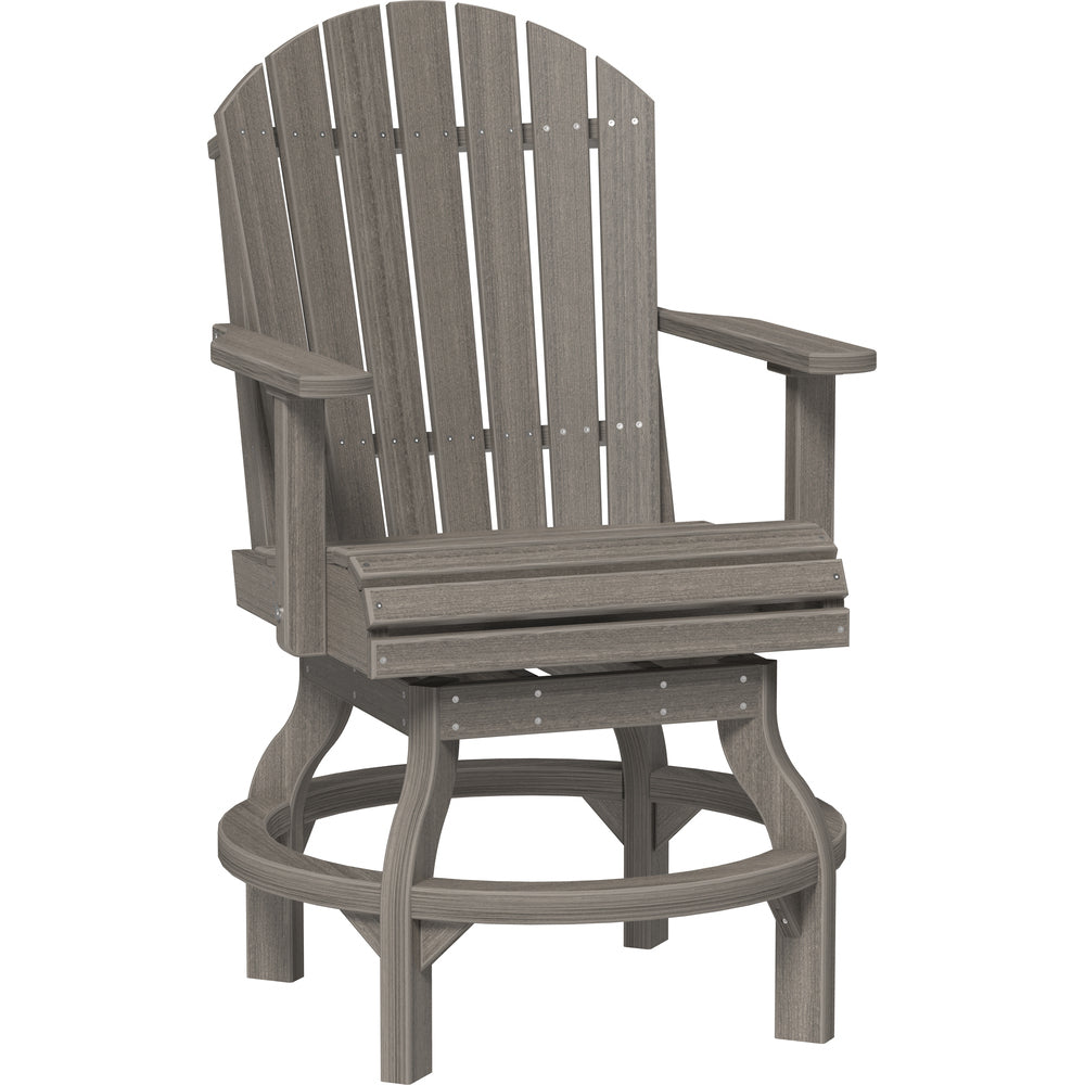 LuxCraft Adirondack Swivel Chair - Counter Height