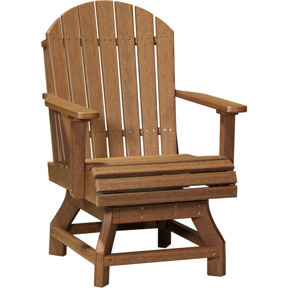 LuxCraft Adirondack Swivel Chair - Dining Height