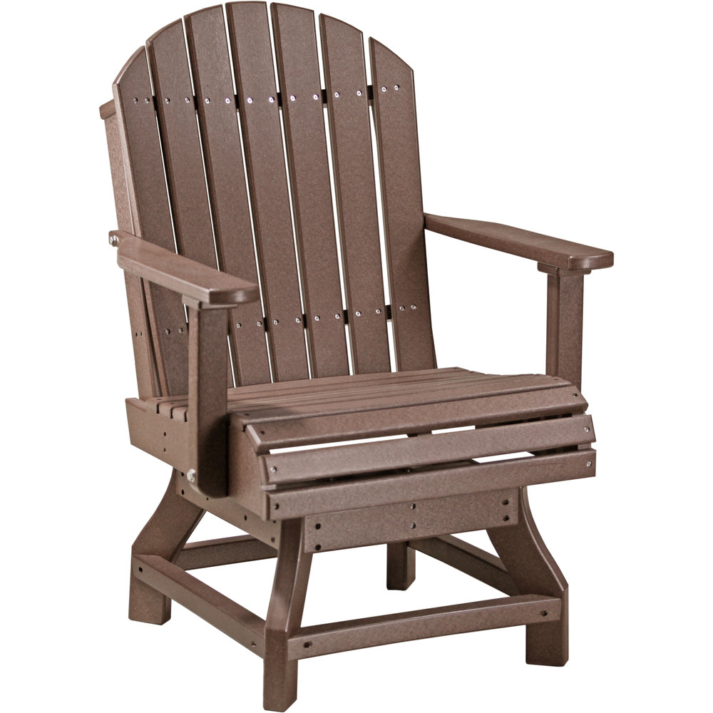 LuxCraft Adirondack Swivel Chair - Dining Height