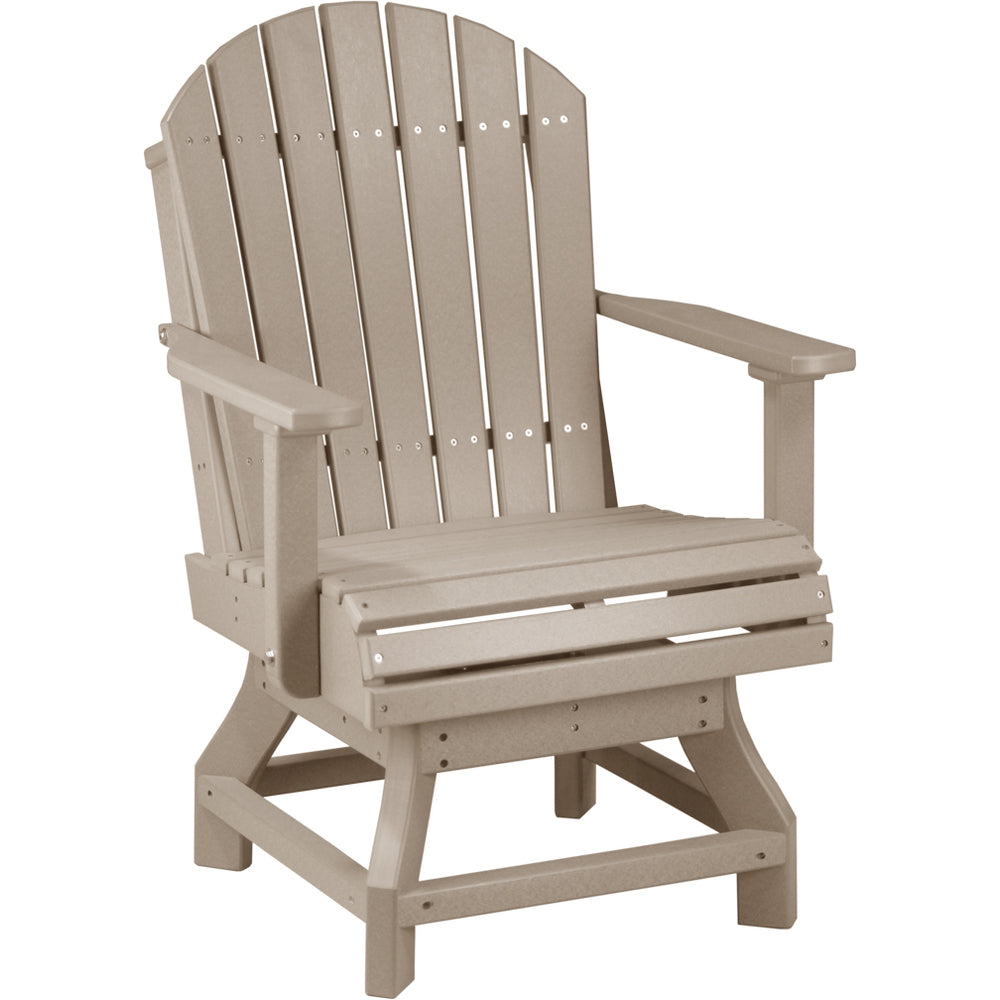 LuxCraft Adirondack Swivel Chair - Dining Height