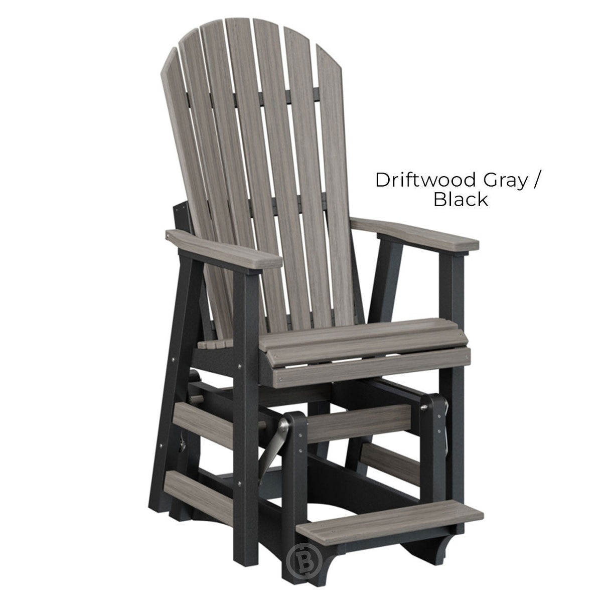 Berlin Gardens Comfo-Back Single Counter Glider