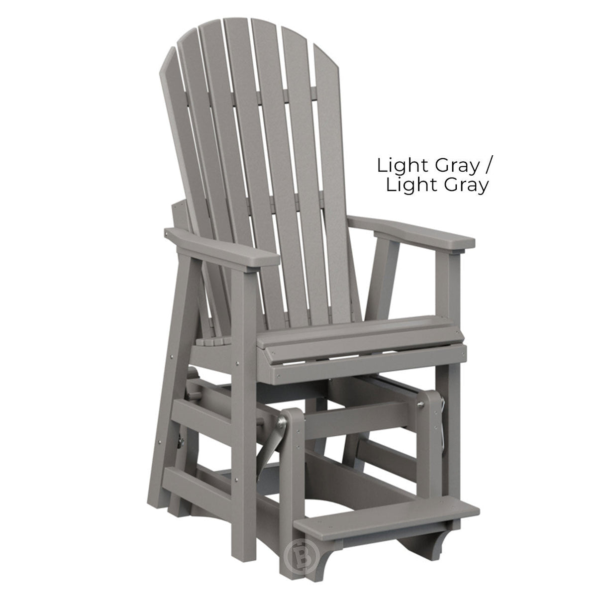 Berlin Gardens Comfo-Back Single Counter Glider