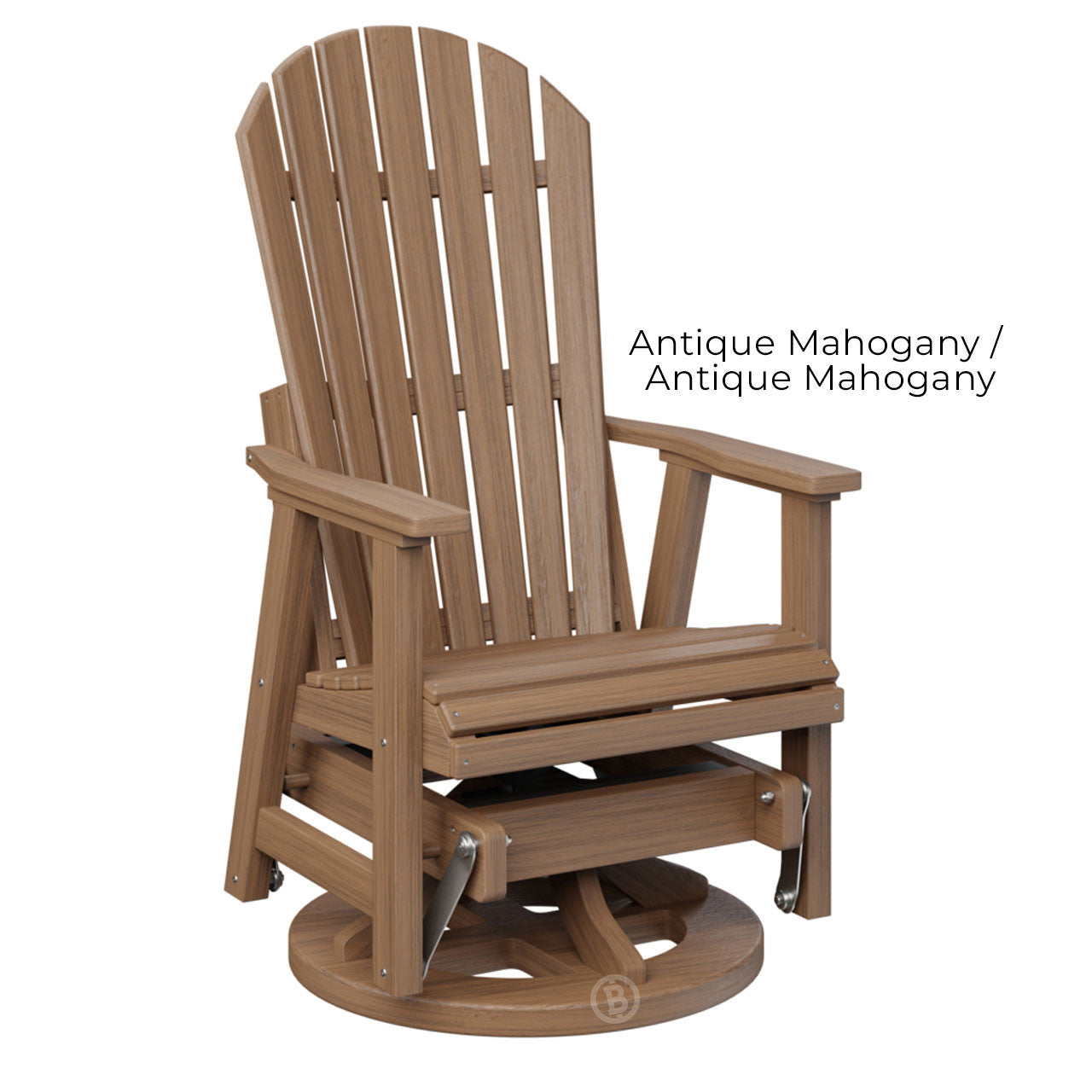 Berlin Gardens Comfo-Back Swivel Glider