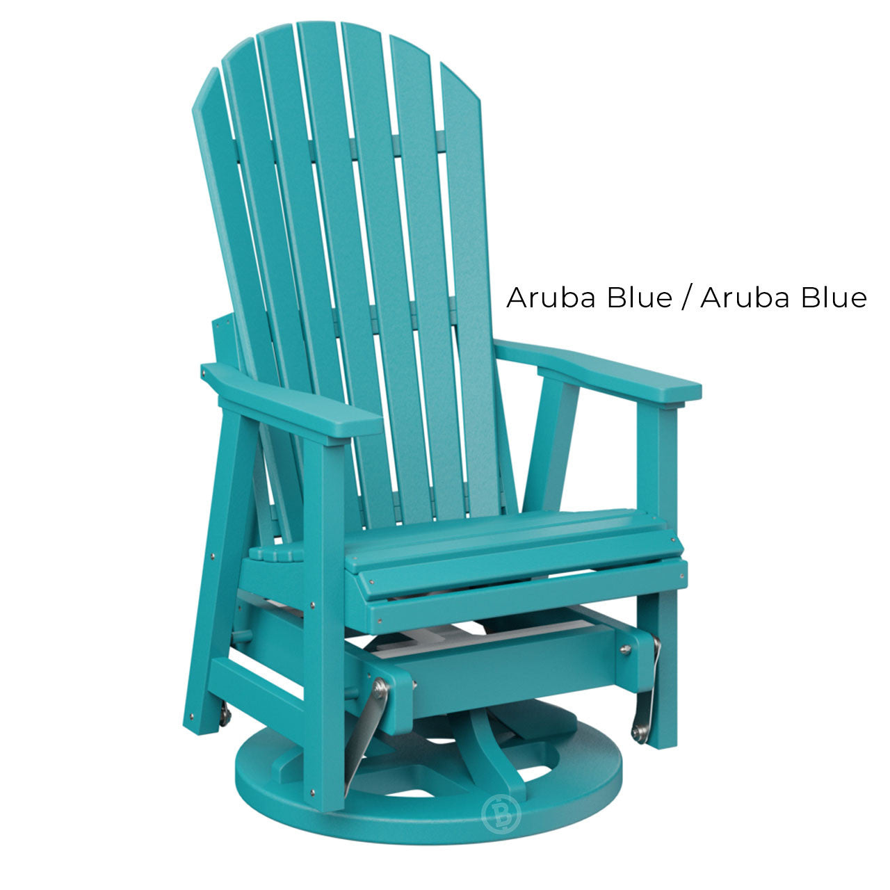 Berlin Gardens Comfo-Back Swivel Glider