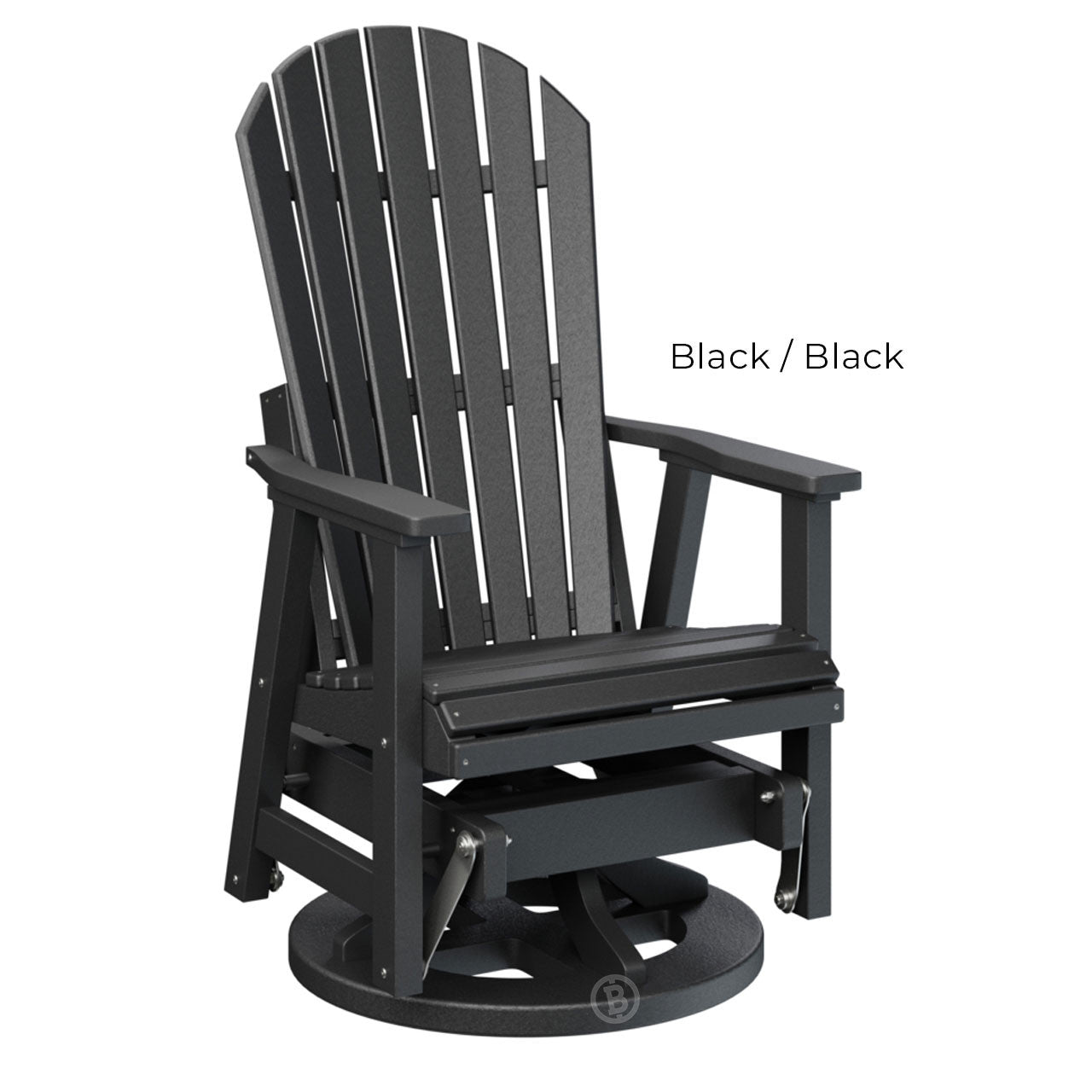 Berlin Gardens Comfo-Back Swivel Glider