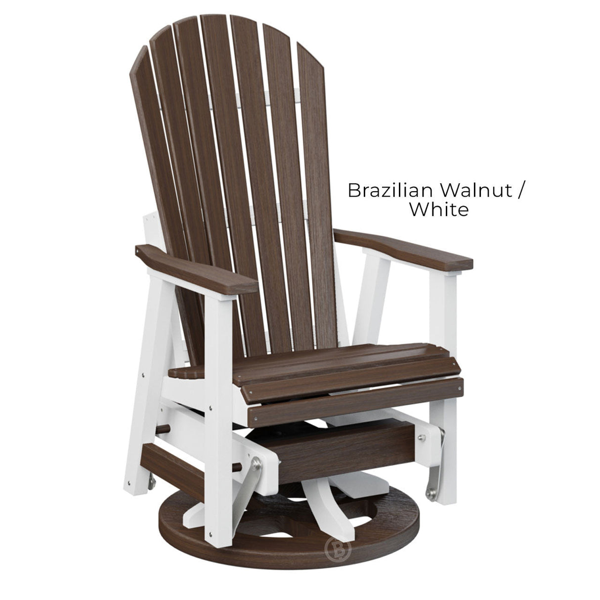 Berlin Gardens Comfo-Back Swivel Glider