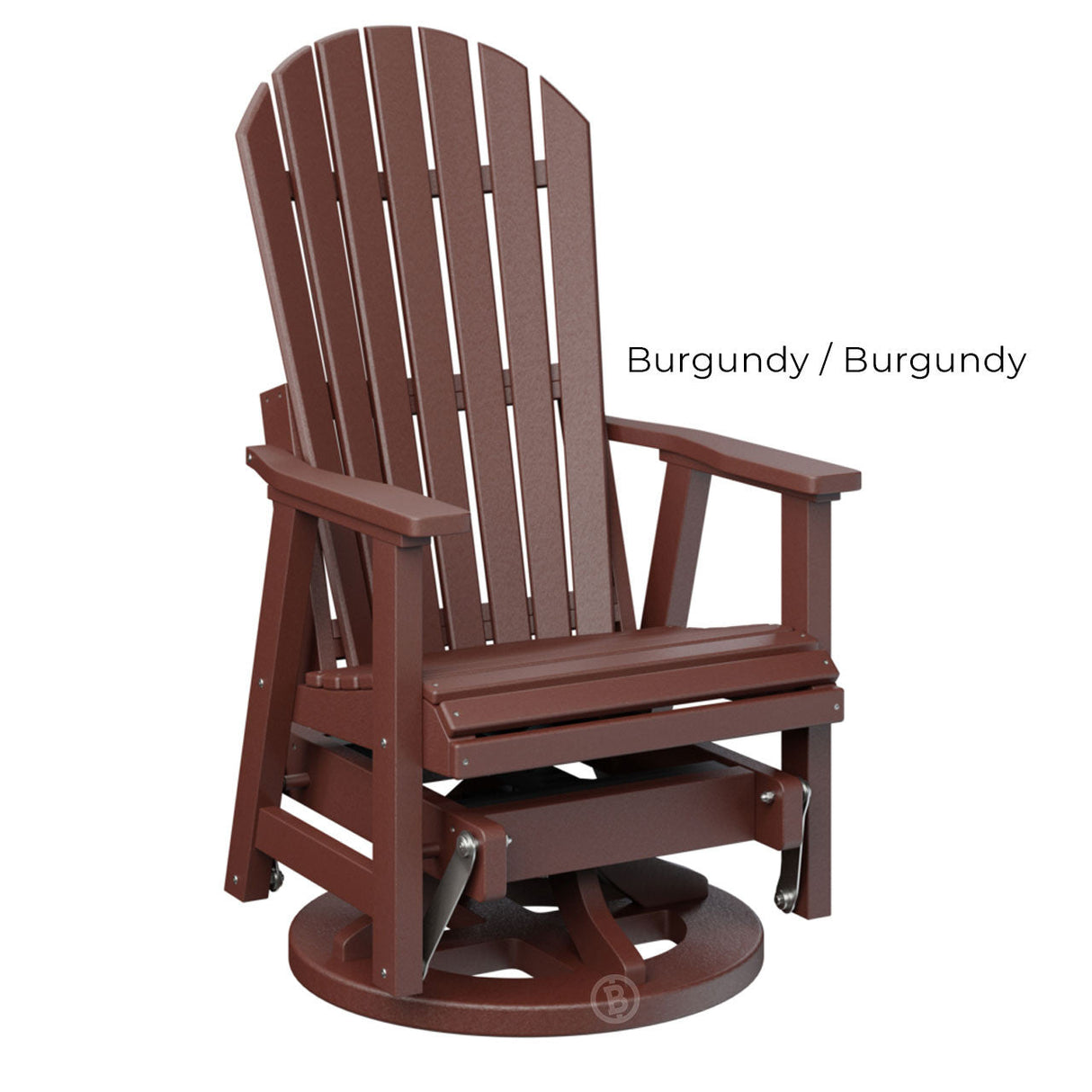 Berlin Gardens Comfo-Back Swivel Glider