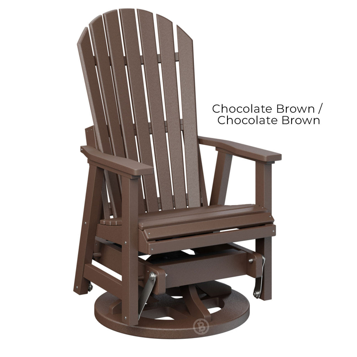 Berlin Gardens Comfo-Back Swivel Glider