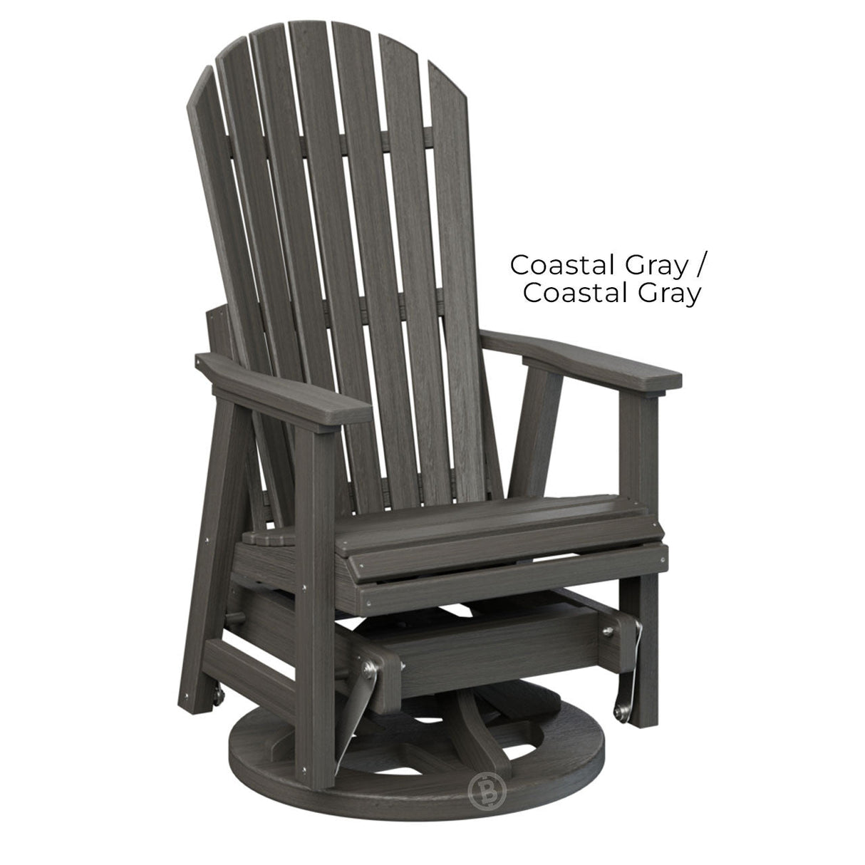 Berlin Gardens Comfo-Back Swivel Glider