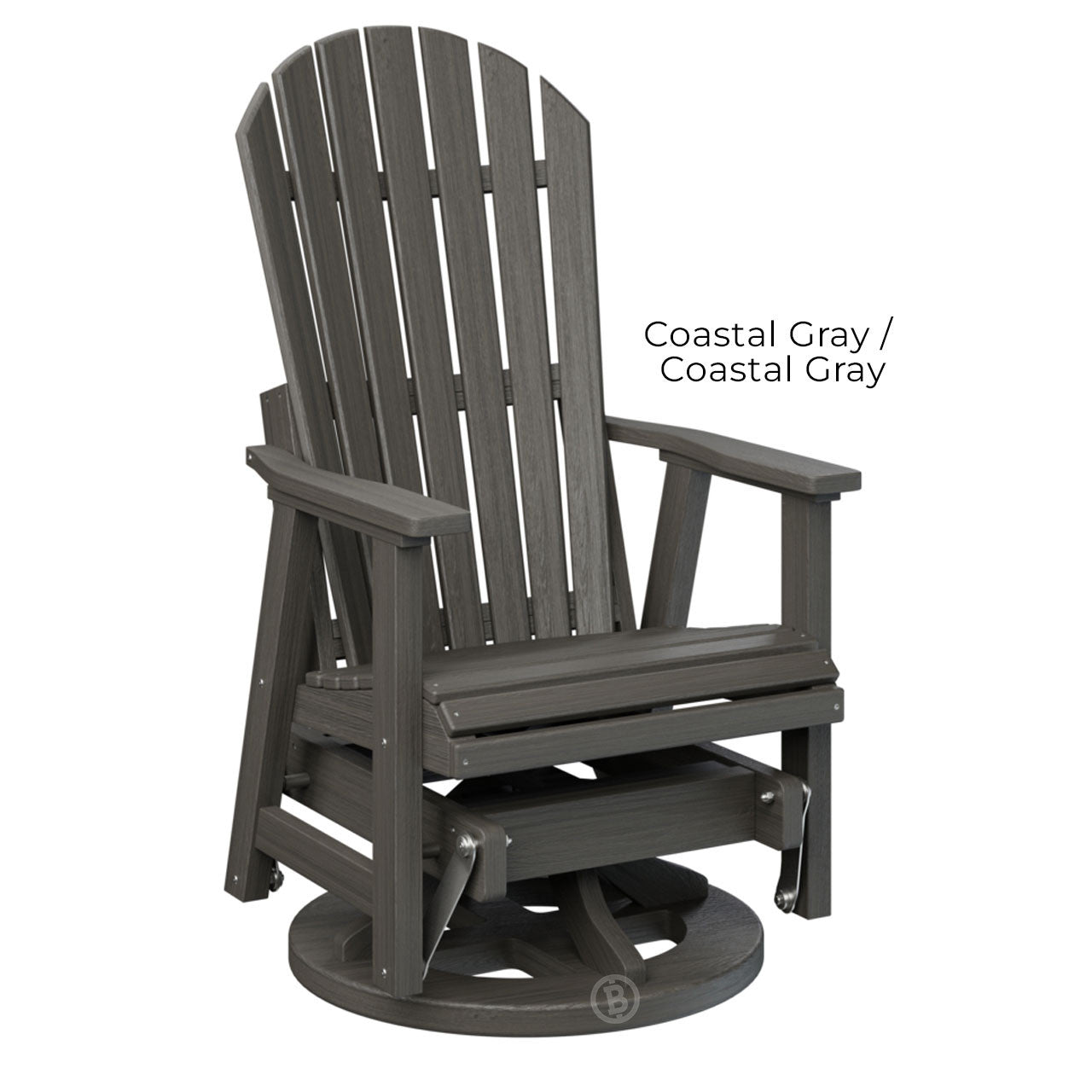 Berlin Gardens Comfo-Back Swivel Glider