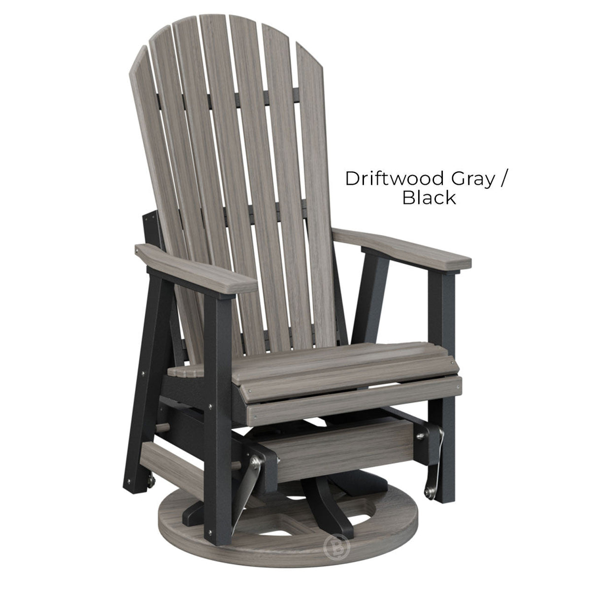 Berlin Gardens Comfo-Back Swivel Glider