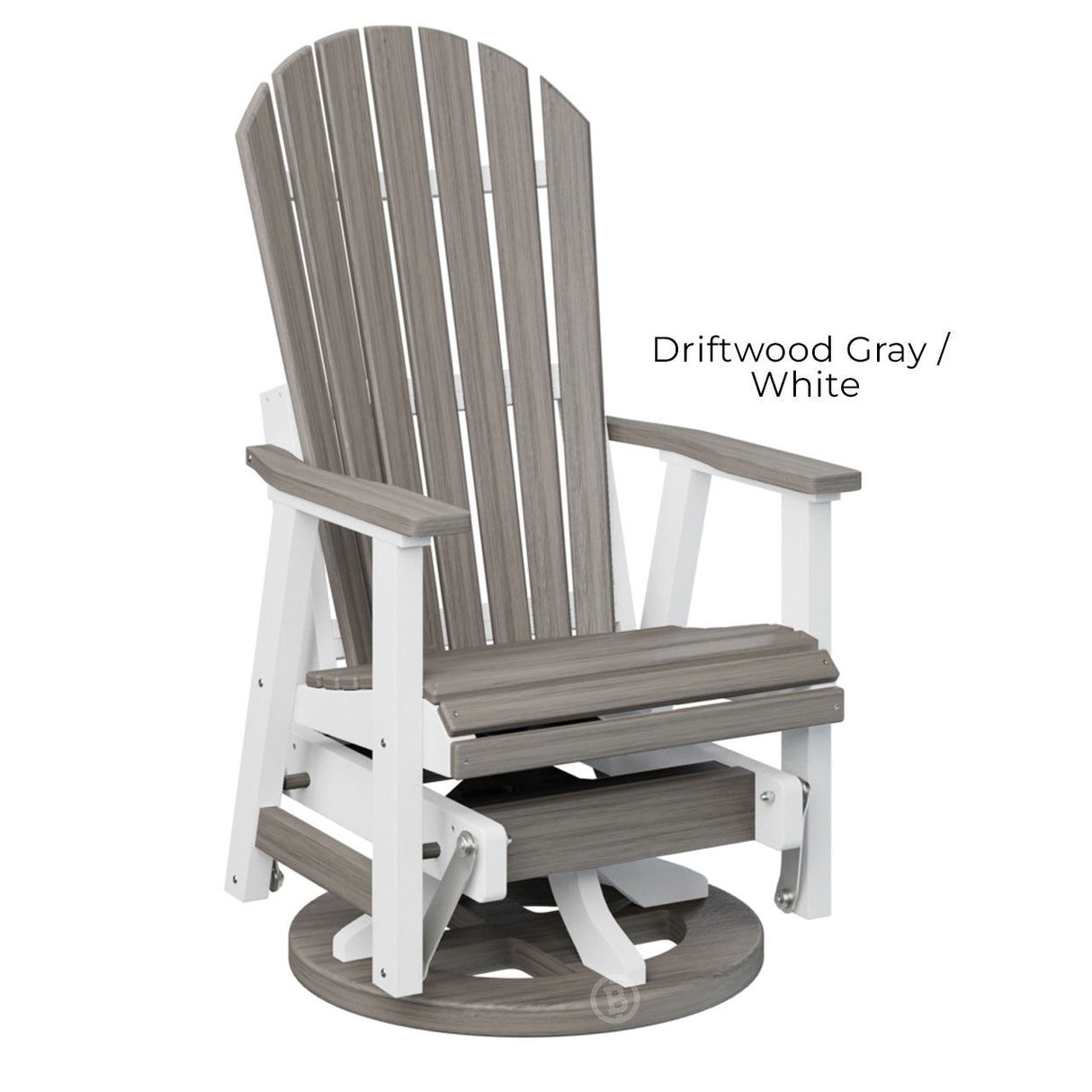 Berlin Gardens Comfo-Back Swivel Glider