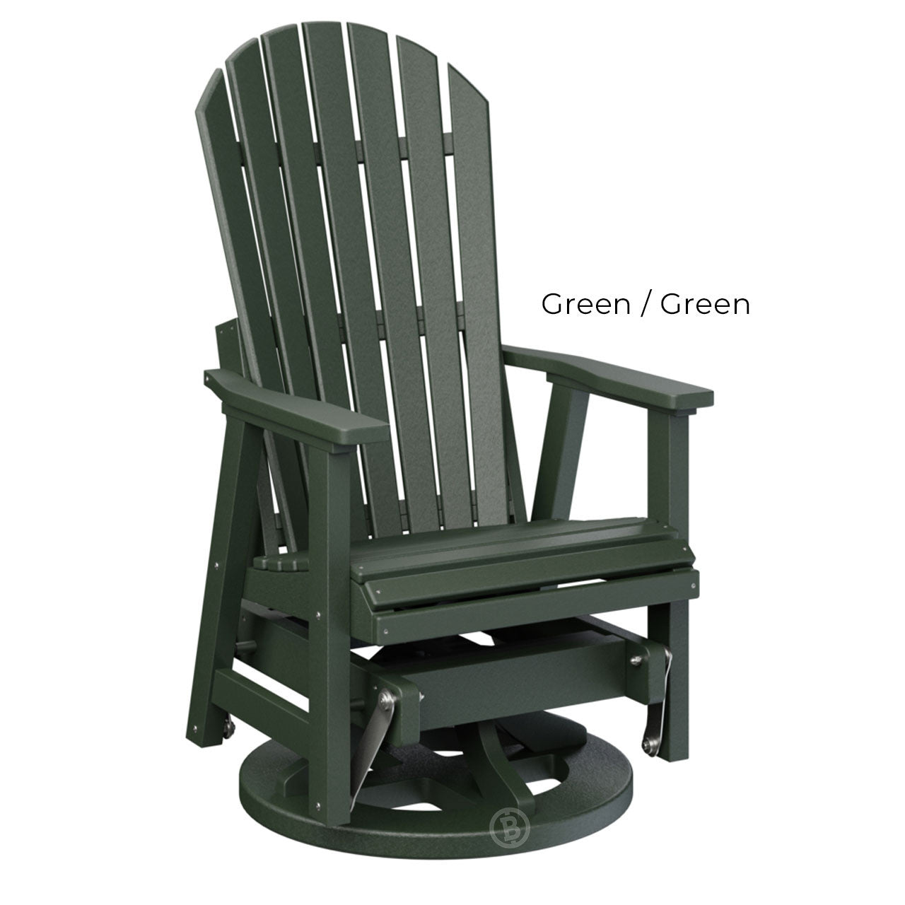 Berlin Gardens Comfo-Back Swivel Glider