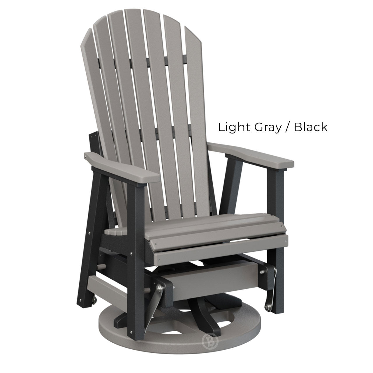 Berlin Gardens Comfo-Back Swivel Glider