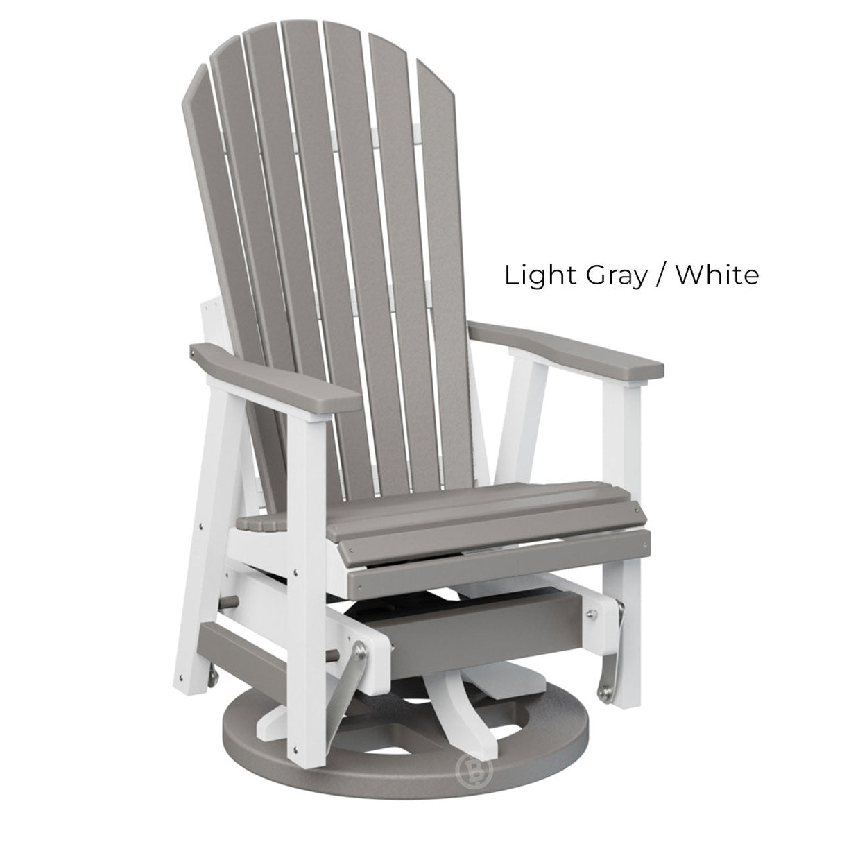 Berlin Gardens Comfo-Back Swivel Glider