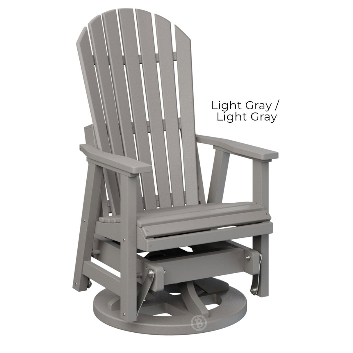 Berlin Gardens Comfo-Back Swivel Glider