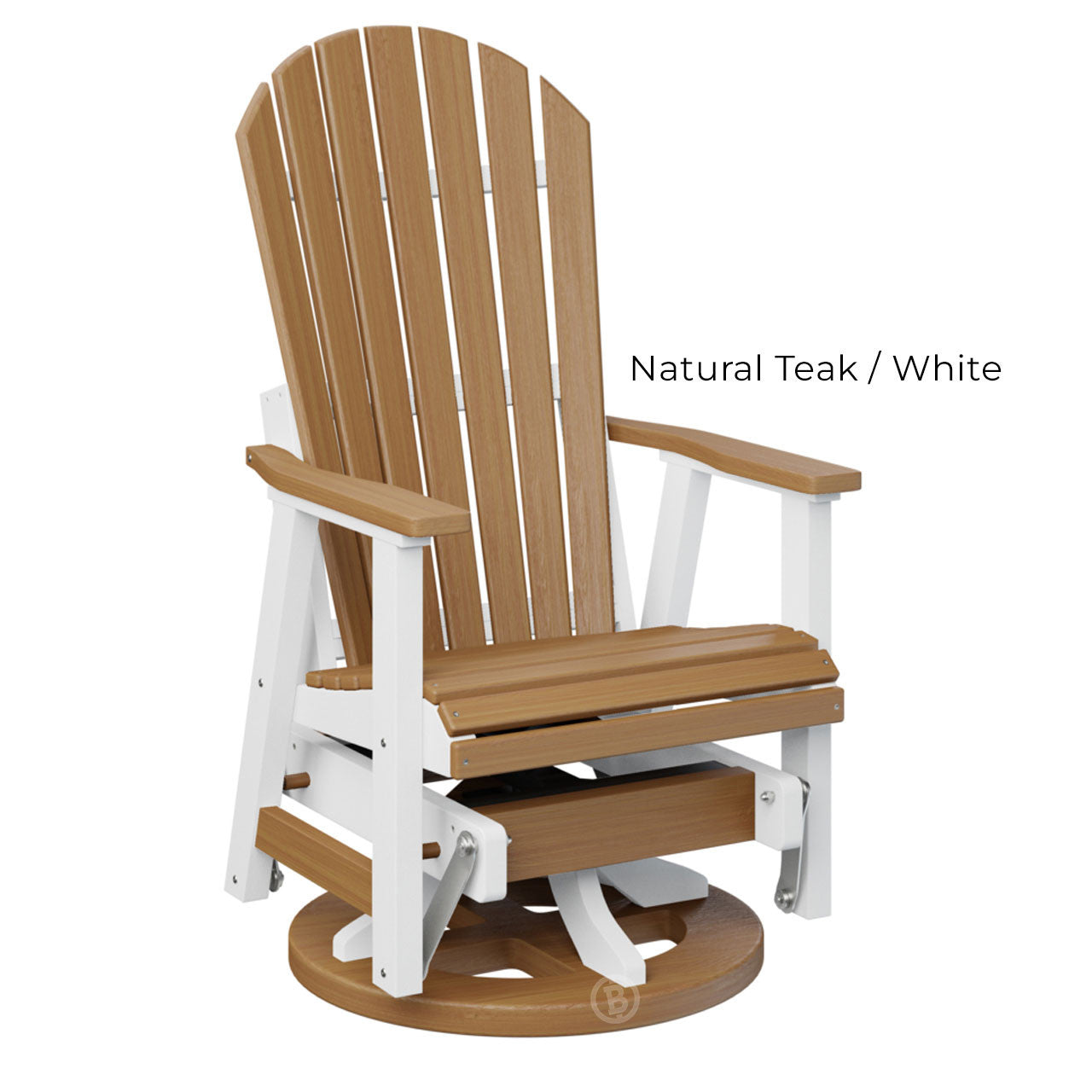 Berlin Gardens Comfo-Back Swivel Glider