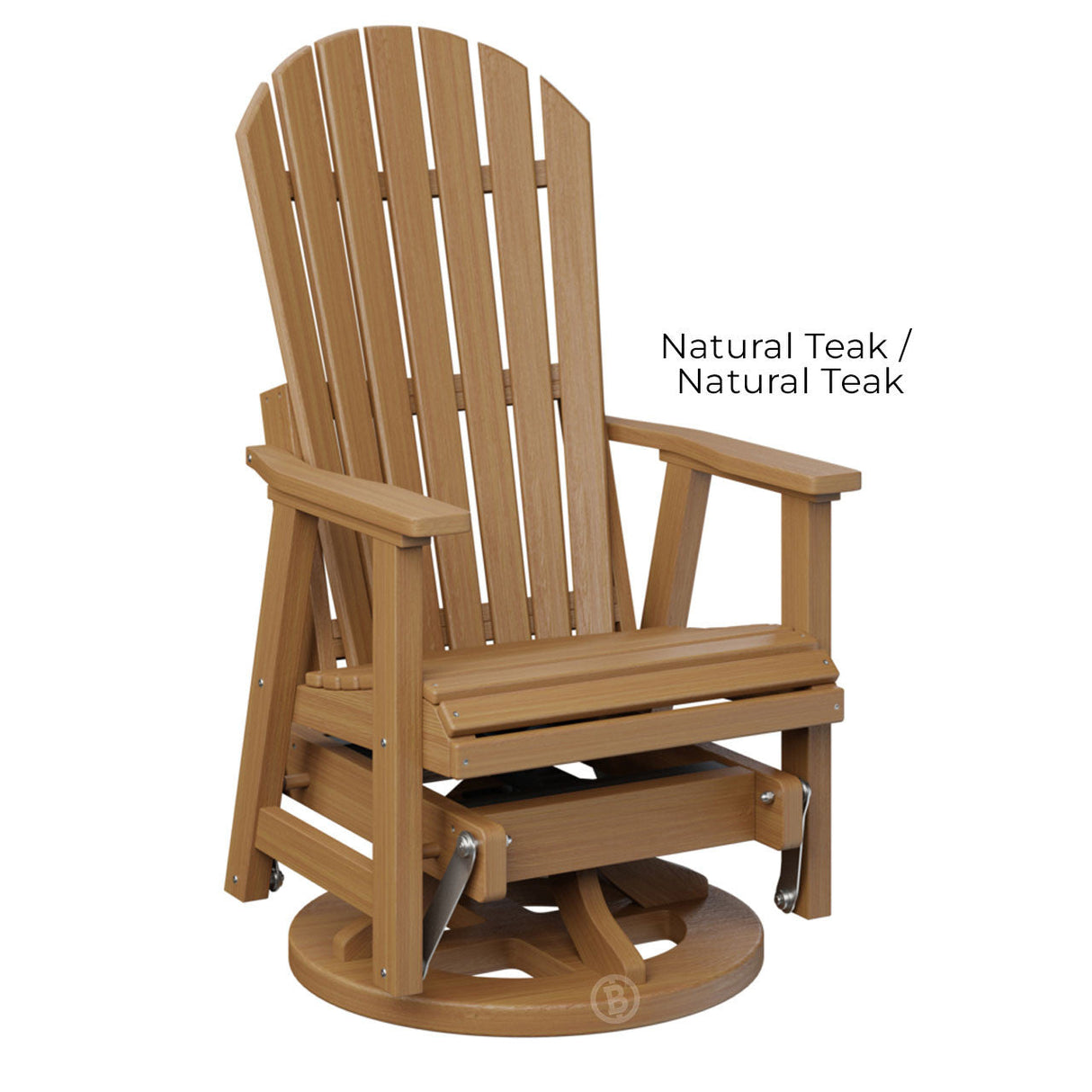 Berlin Gardens Comfo-Back Swivel Glider