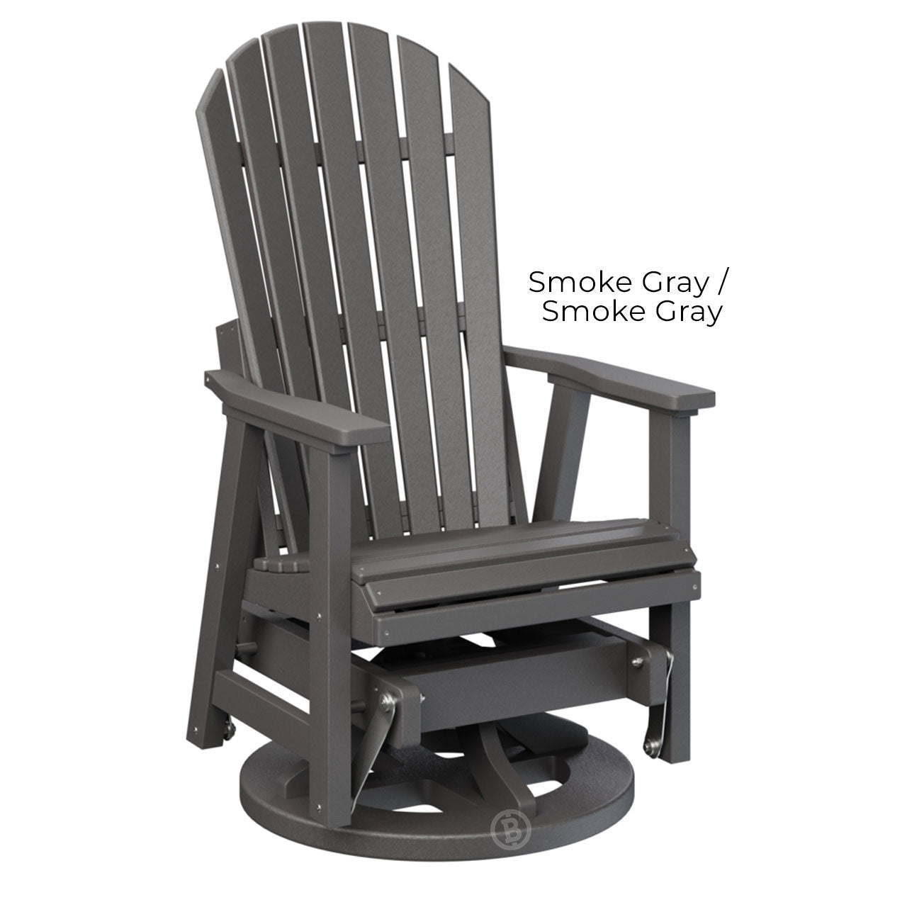 Berlin Gardens Comfo-Back Swivel Glider