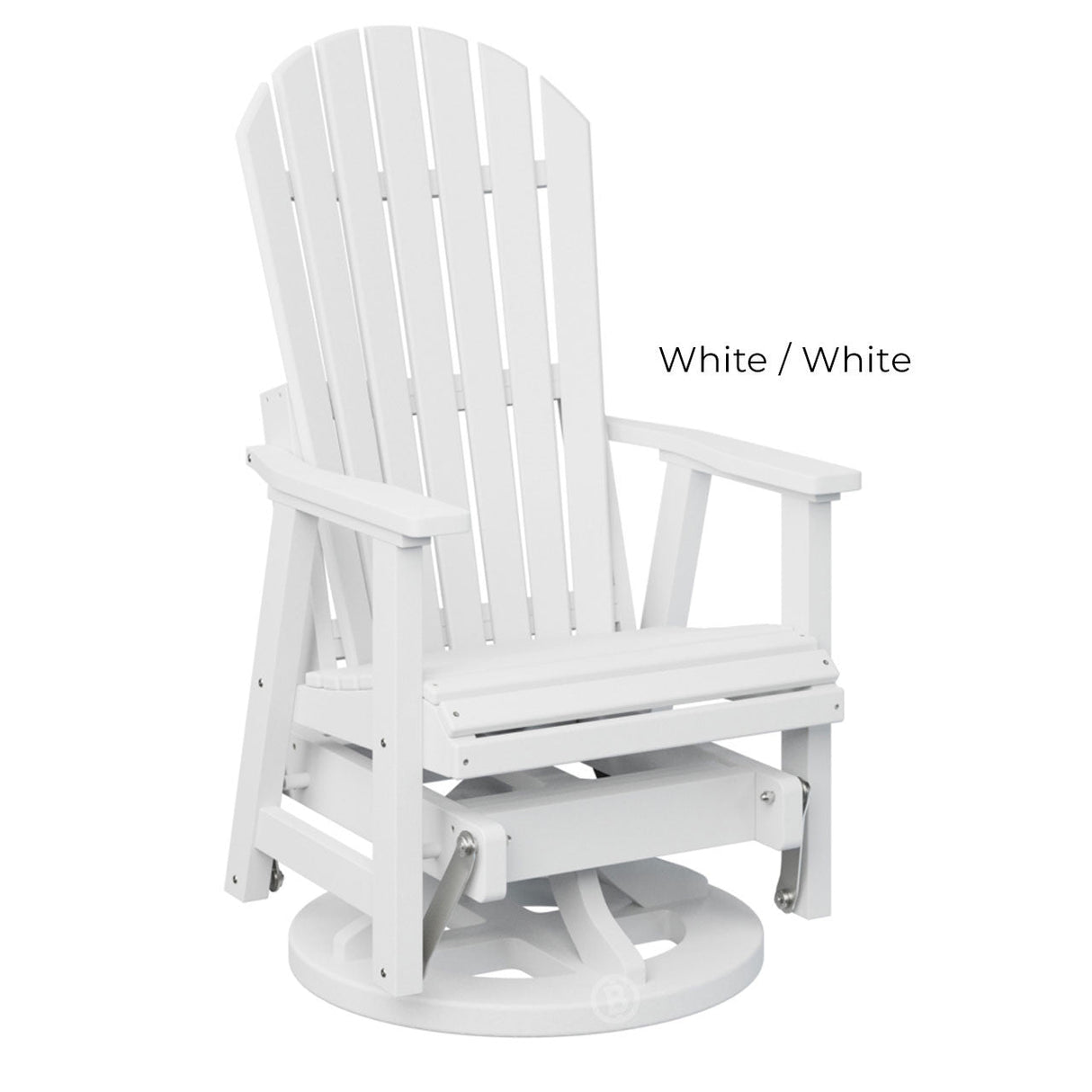 Berlin Gardens Comfo-Back Swivel Glider