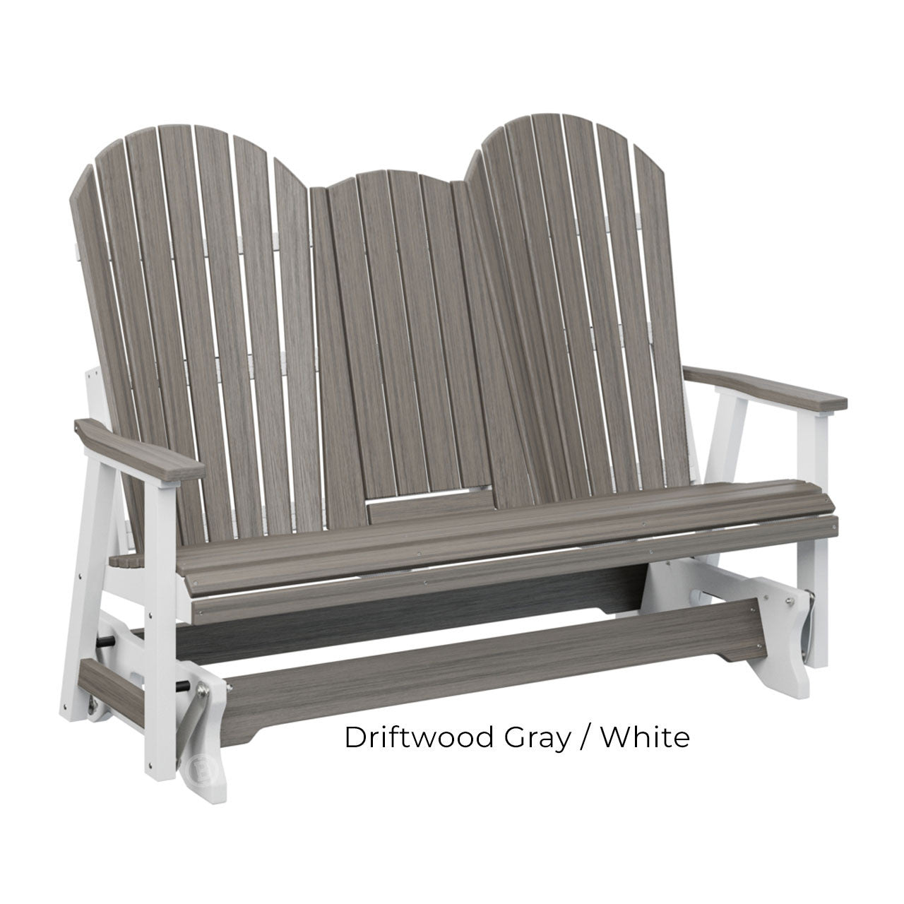 Berlin Gardens Comfo-Back Three Seat Glider w/Console