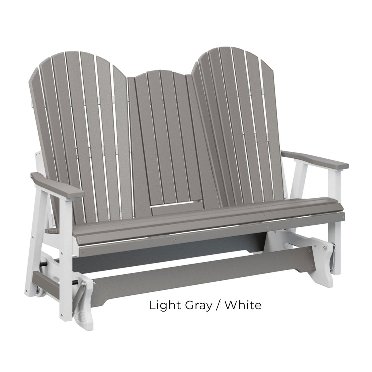 Berlin Gardens Comfo-Back Three Seat Glider w/Console