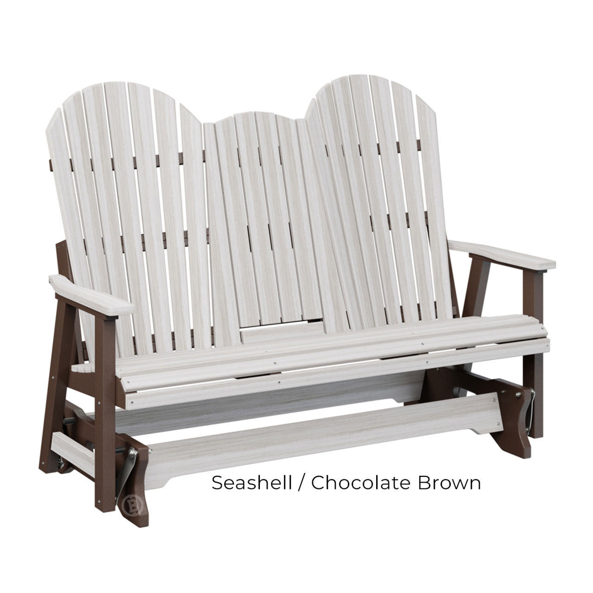 Berlin Gardens Comfo-Back Three Seat Glider w/Console