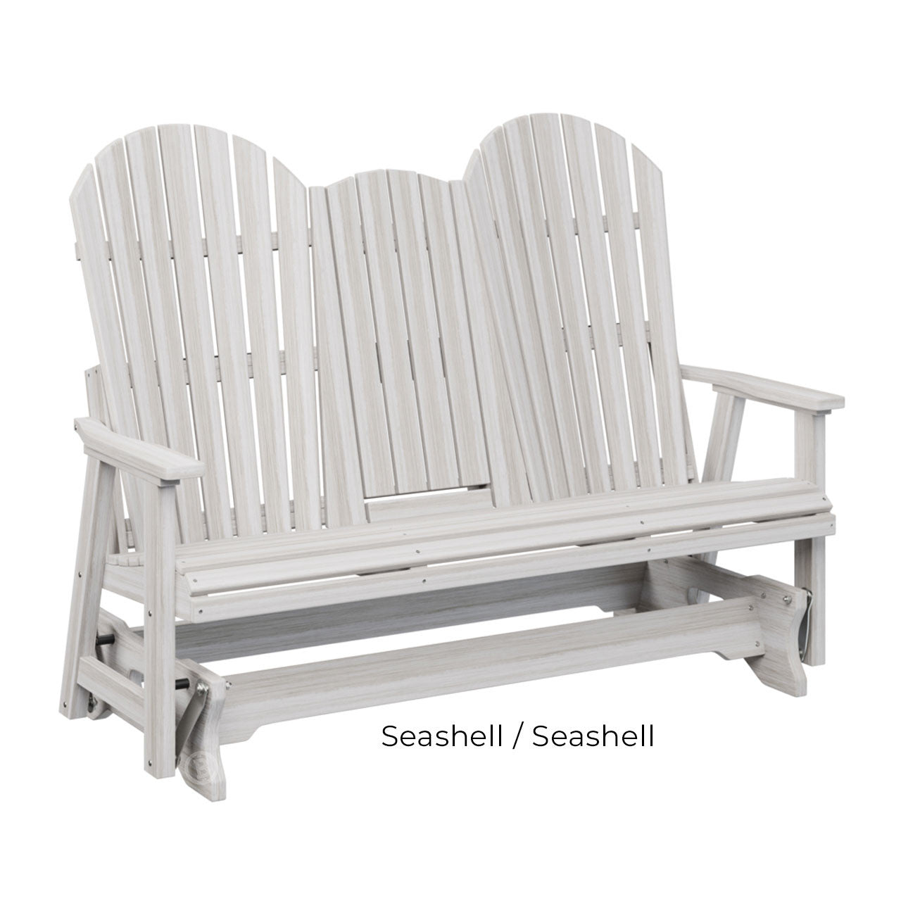 Berlin Gardens Comfo-Back Three Seat Glider w/Console