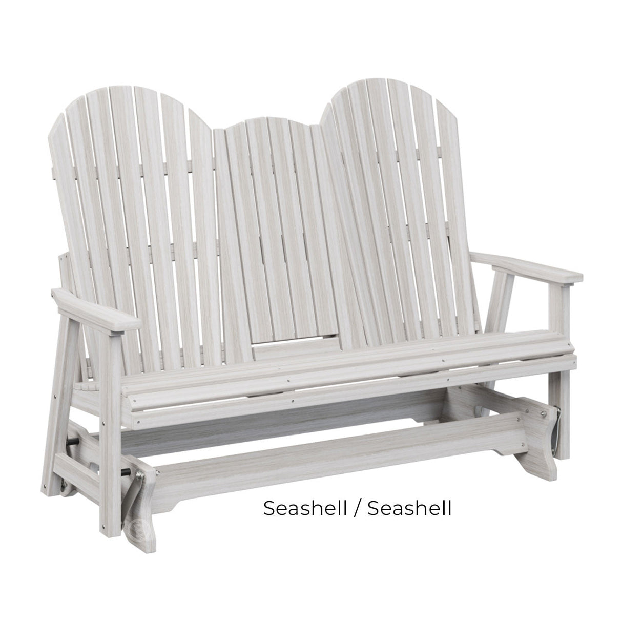 Berlin Gardens Comfo-Back Three Seat Glider w/Console