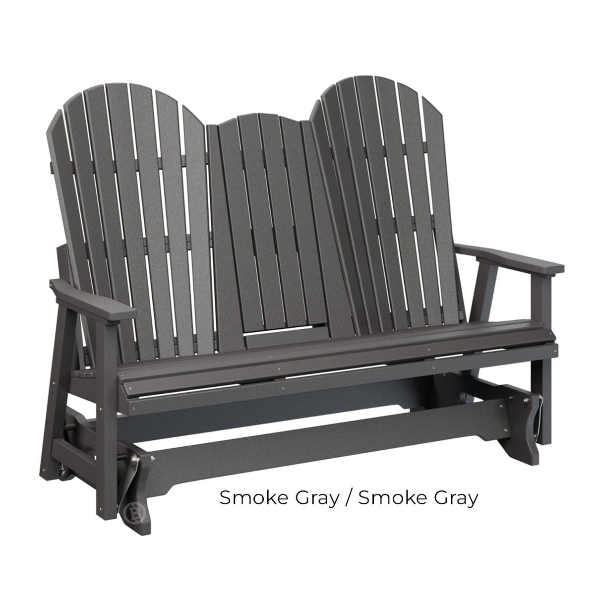 Berlin Gardens Comfo-Back Three Seat Glider w/Console