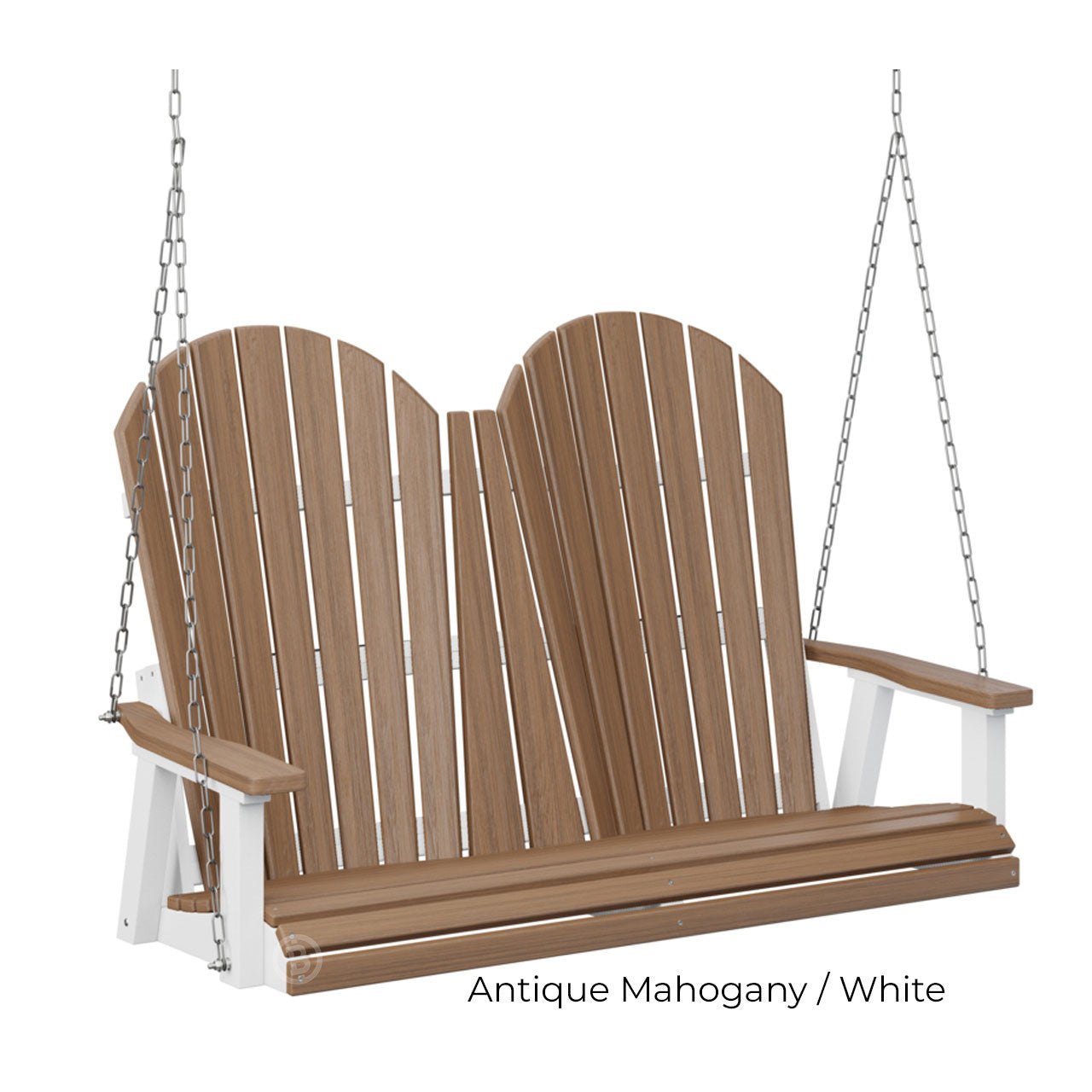 Berlin Gardens Comfo-Back Double Swing (Stainless Chains)