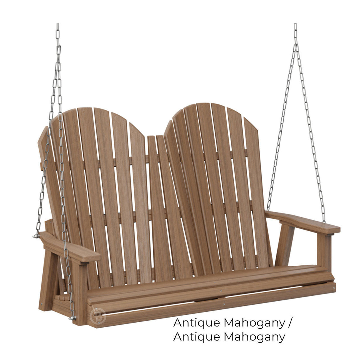 Berlin Gardens Comfo-Back Double Swing (Stainless Chains)