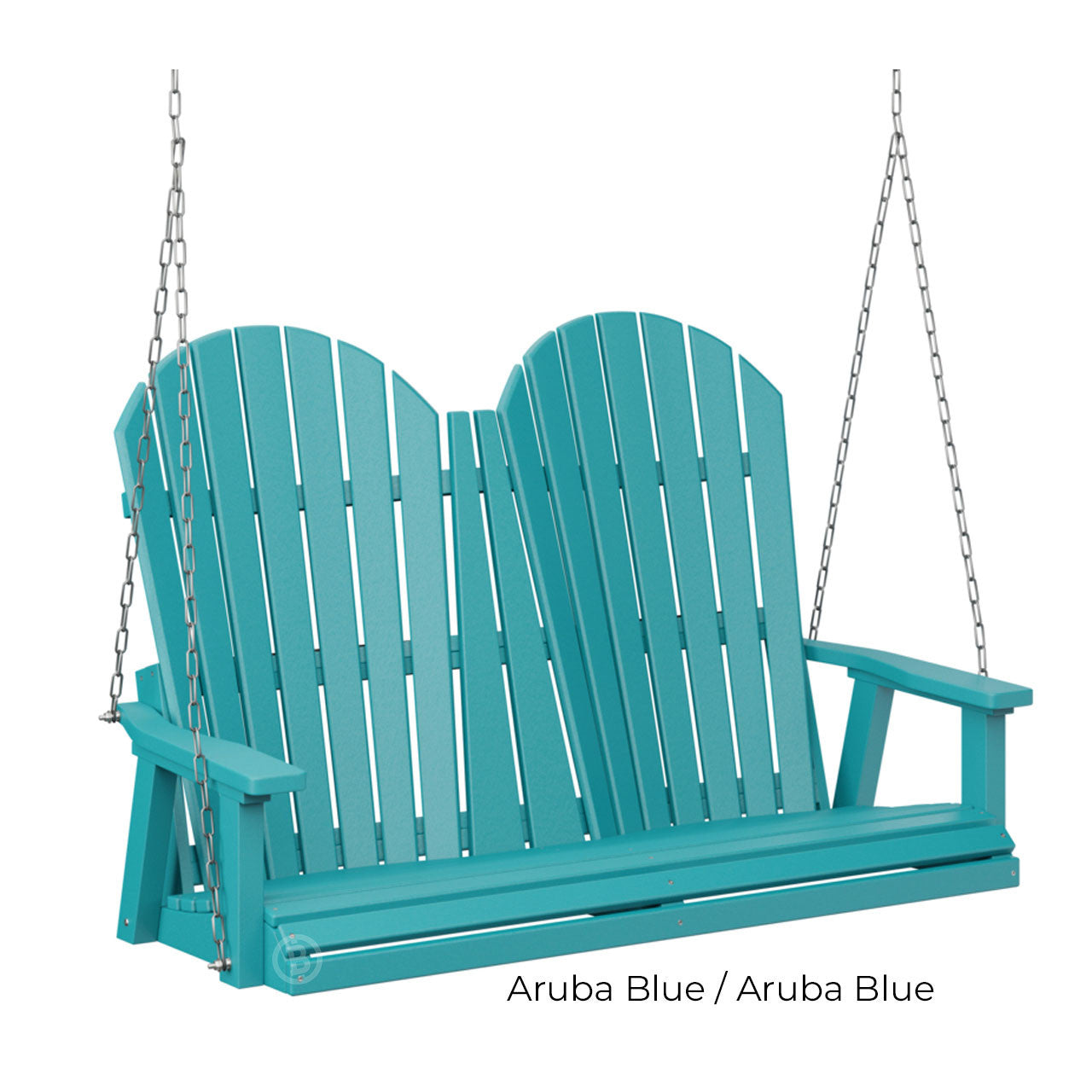 Berlin Gardens Comfo-Back Double Swing (Stainless Chains)