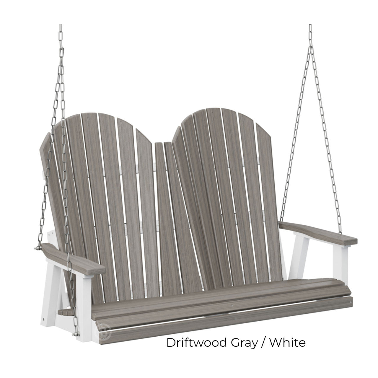 Berlin Gardens Comfo-Back Double Swing (Stainless Chains)