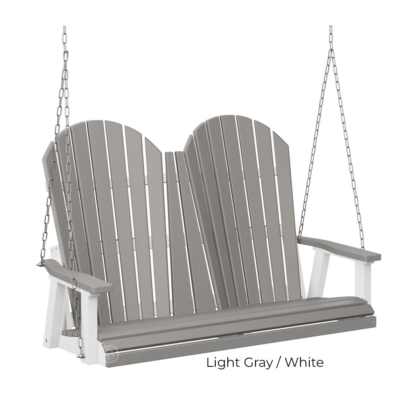 Berlin Gardens Comfo-Back Double Swing (Stainless Chains)