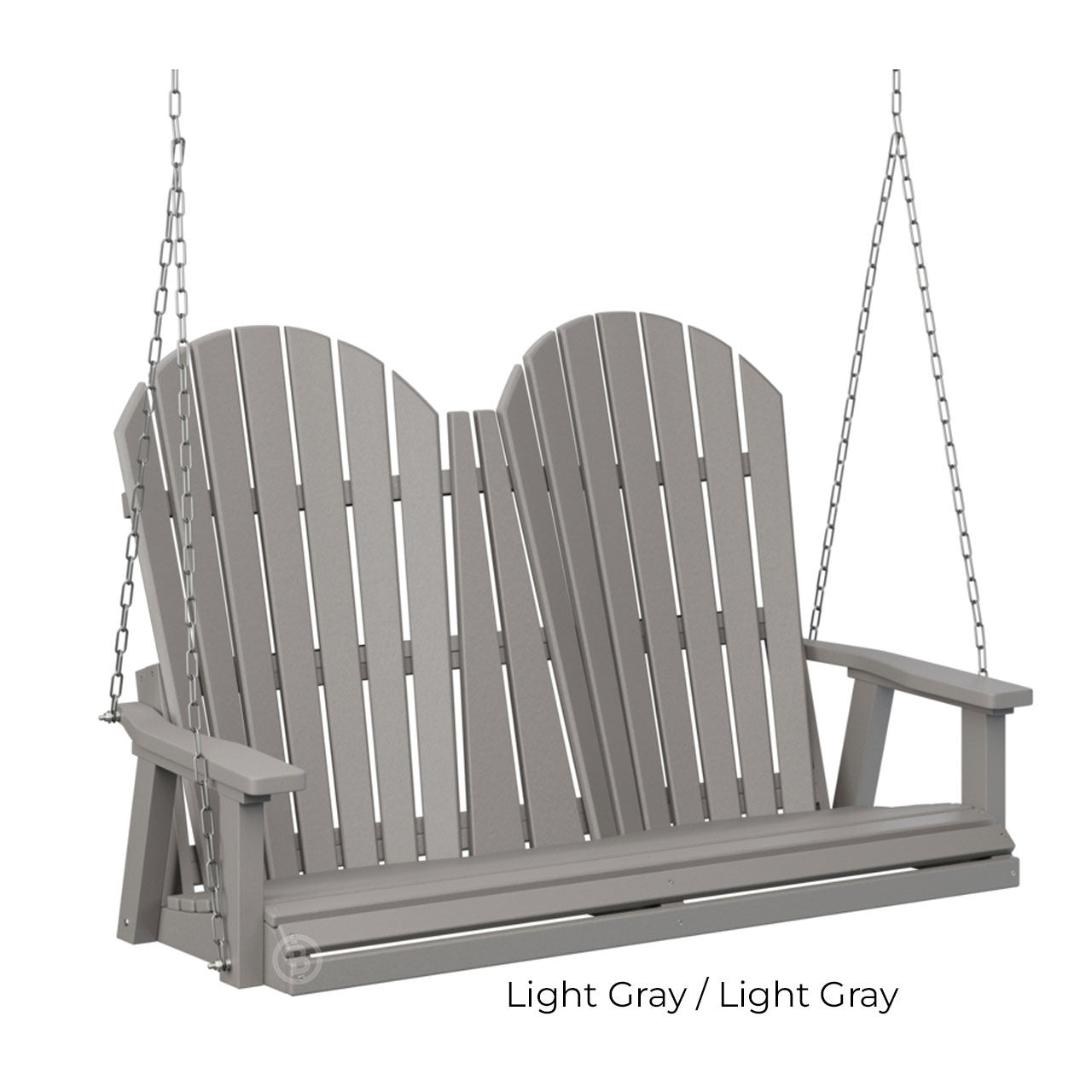 Berlin Gardens Comfo-Back Double Swing (Stainless Chains)