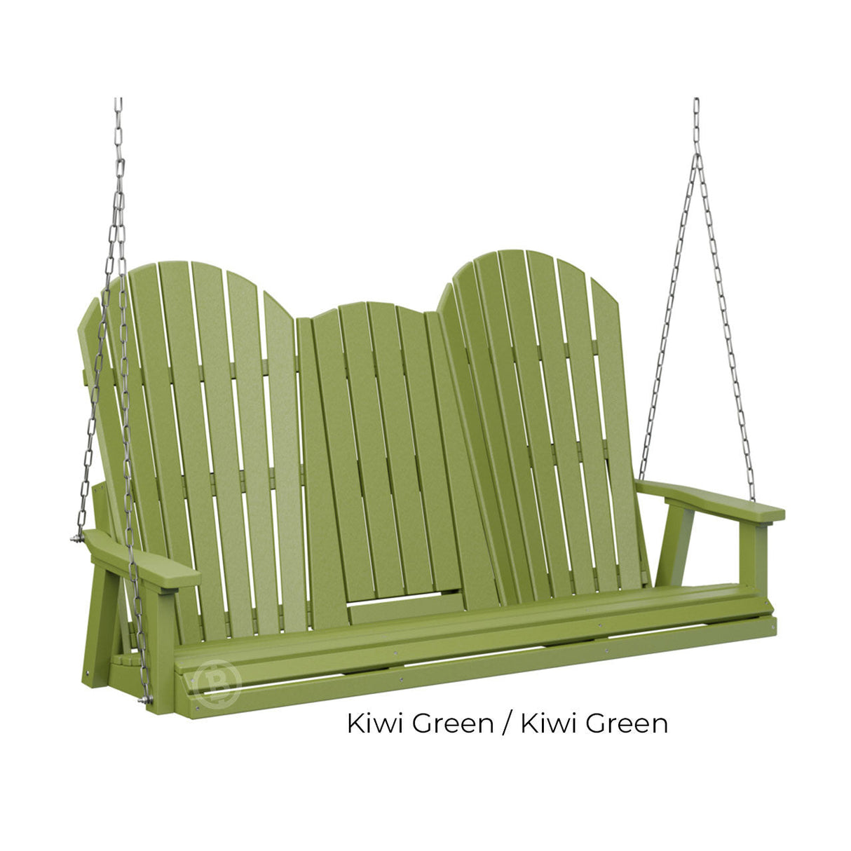 Berlin Gardens Comfo-Back Three Seat Swing w/Console (Stainless Chains)