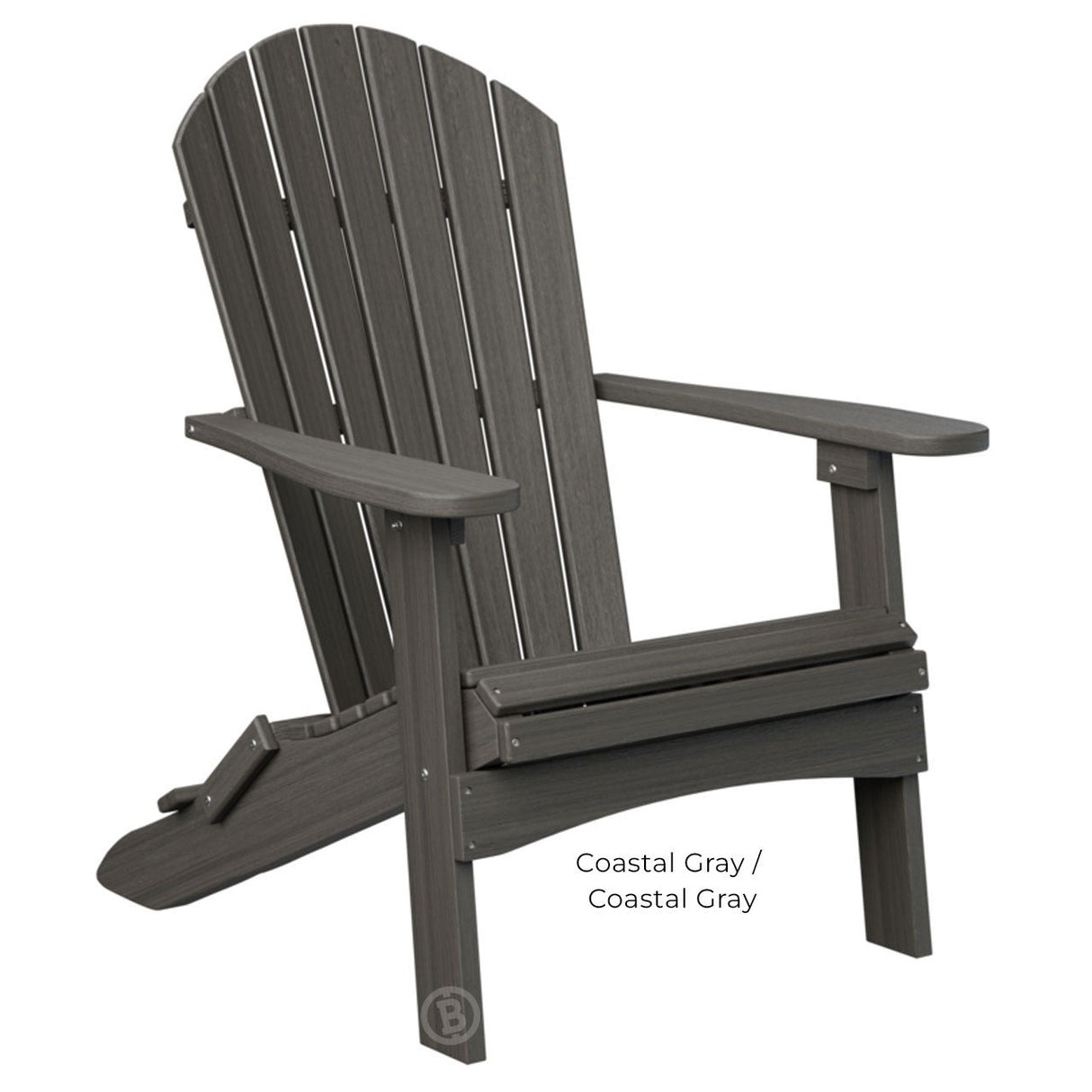 Berlin Gardens Comfo-Back Folding Adirondack Chair