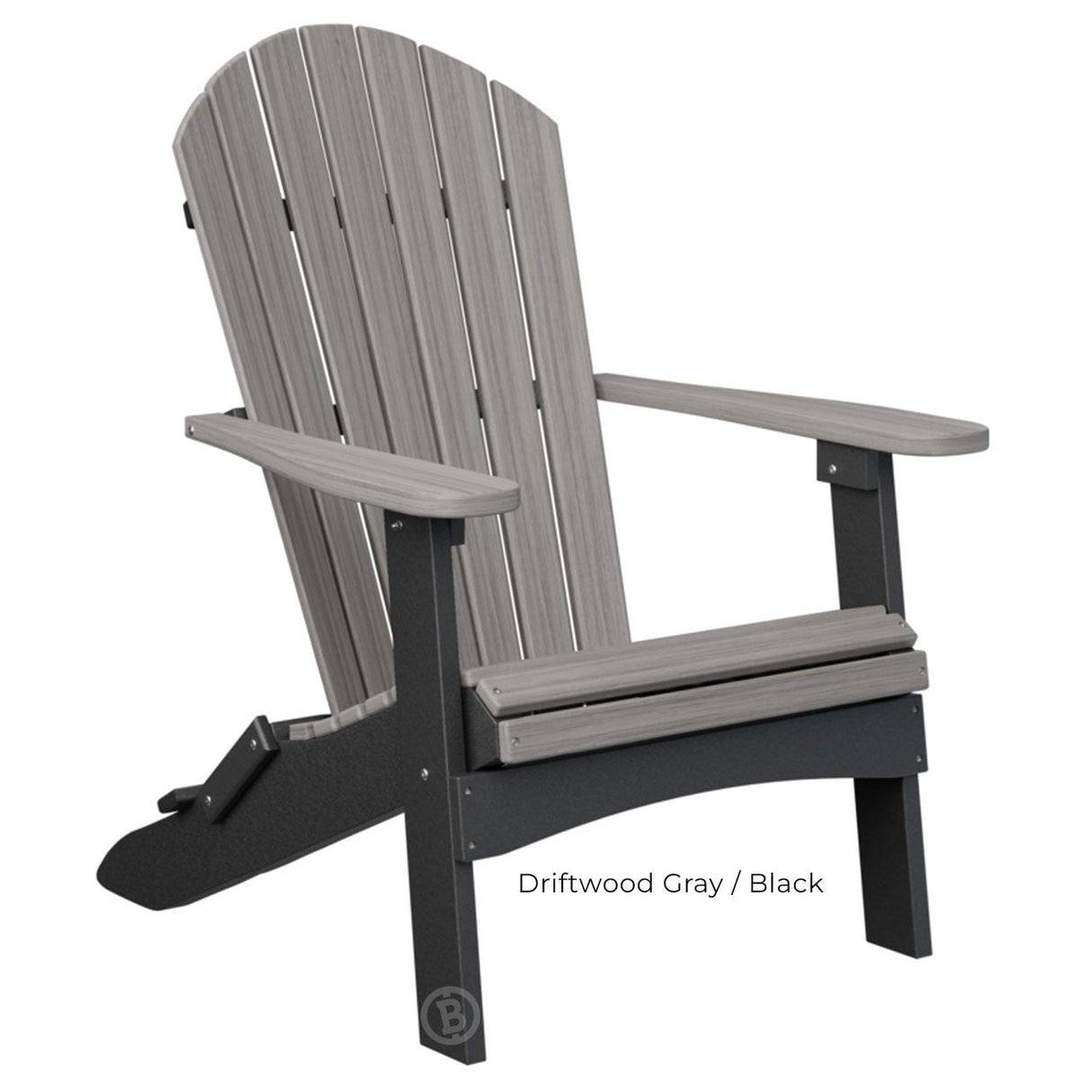 Berlin Gardens Comfo-Back Folding Adirondack Chair