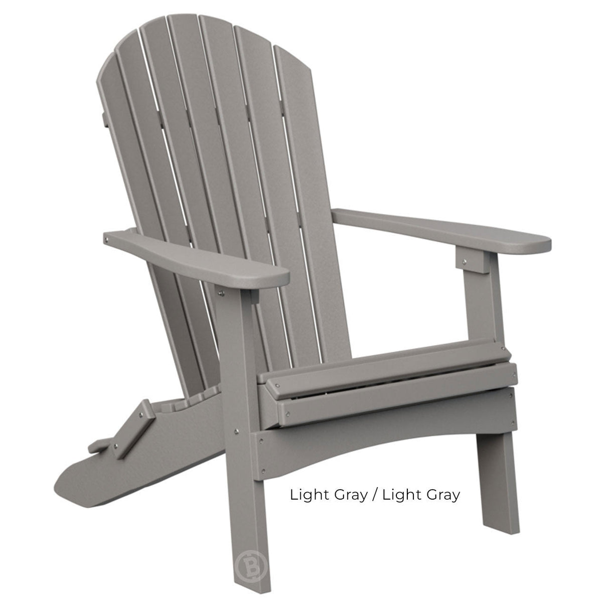 Berlin Gardens Comfo-Back Folding Adirondack Chair