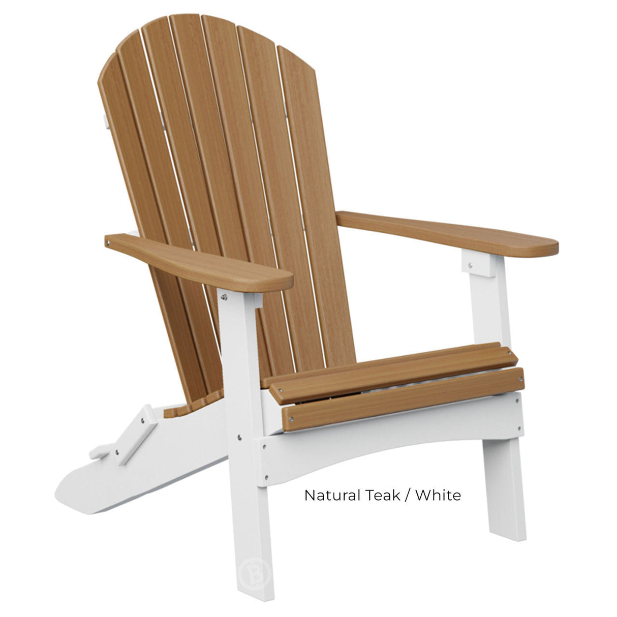 Berlin Gardens Comfo-Back Folding Adirondack Chair