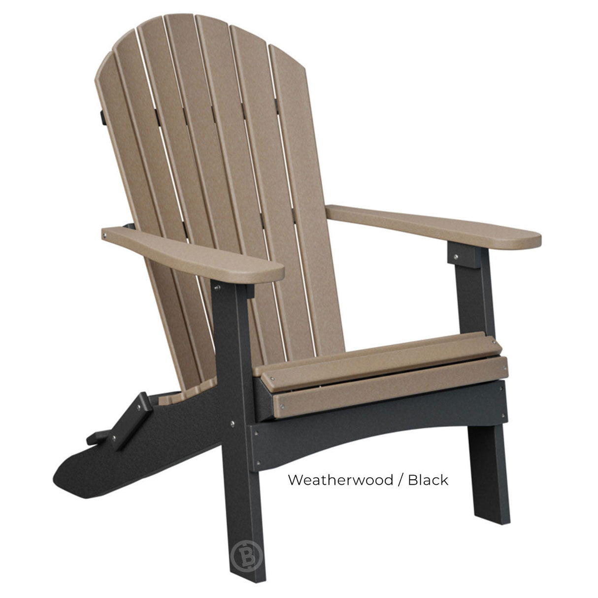 Berlin Gardens Comfo-Back Folding Adirondack Chair