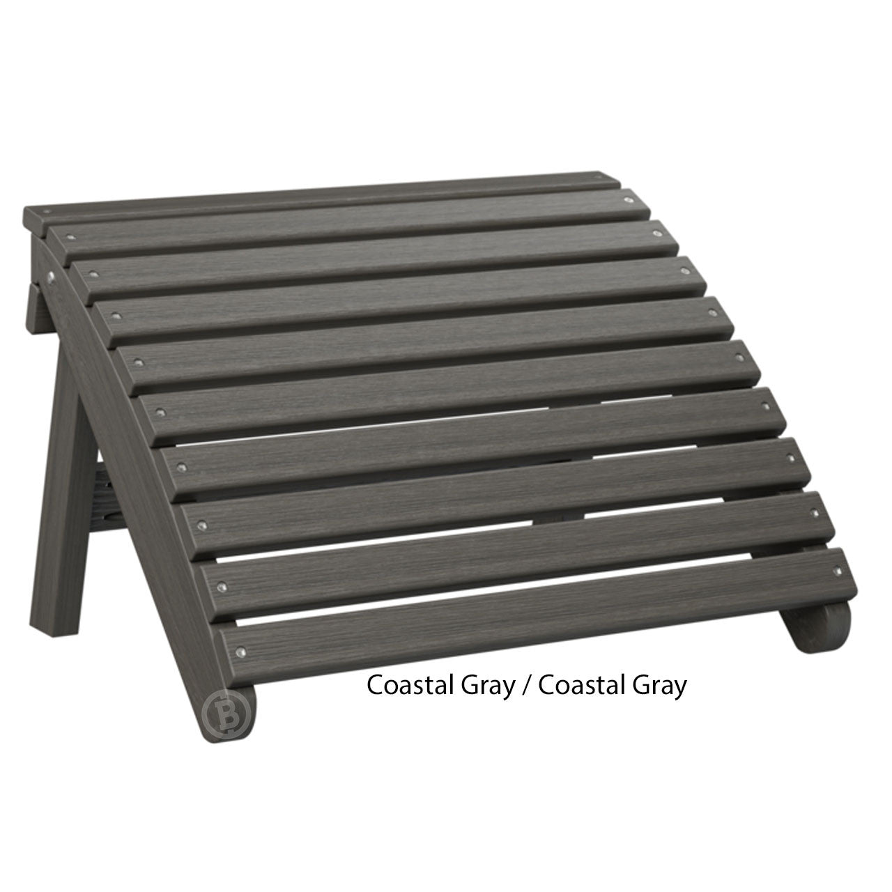 Berlin Gardens Folding Adirondack Footstool