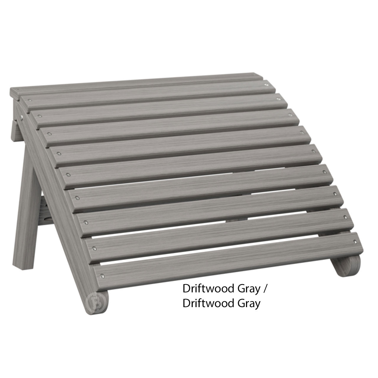 Berlin Gardens Folding Adirondack Footstool