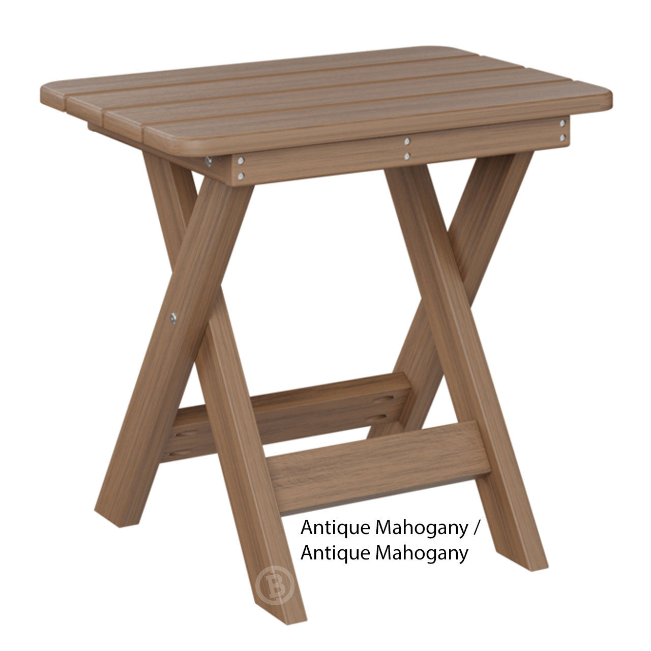 Berlin Gardens Folding End Table