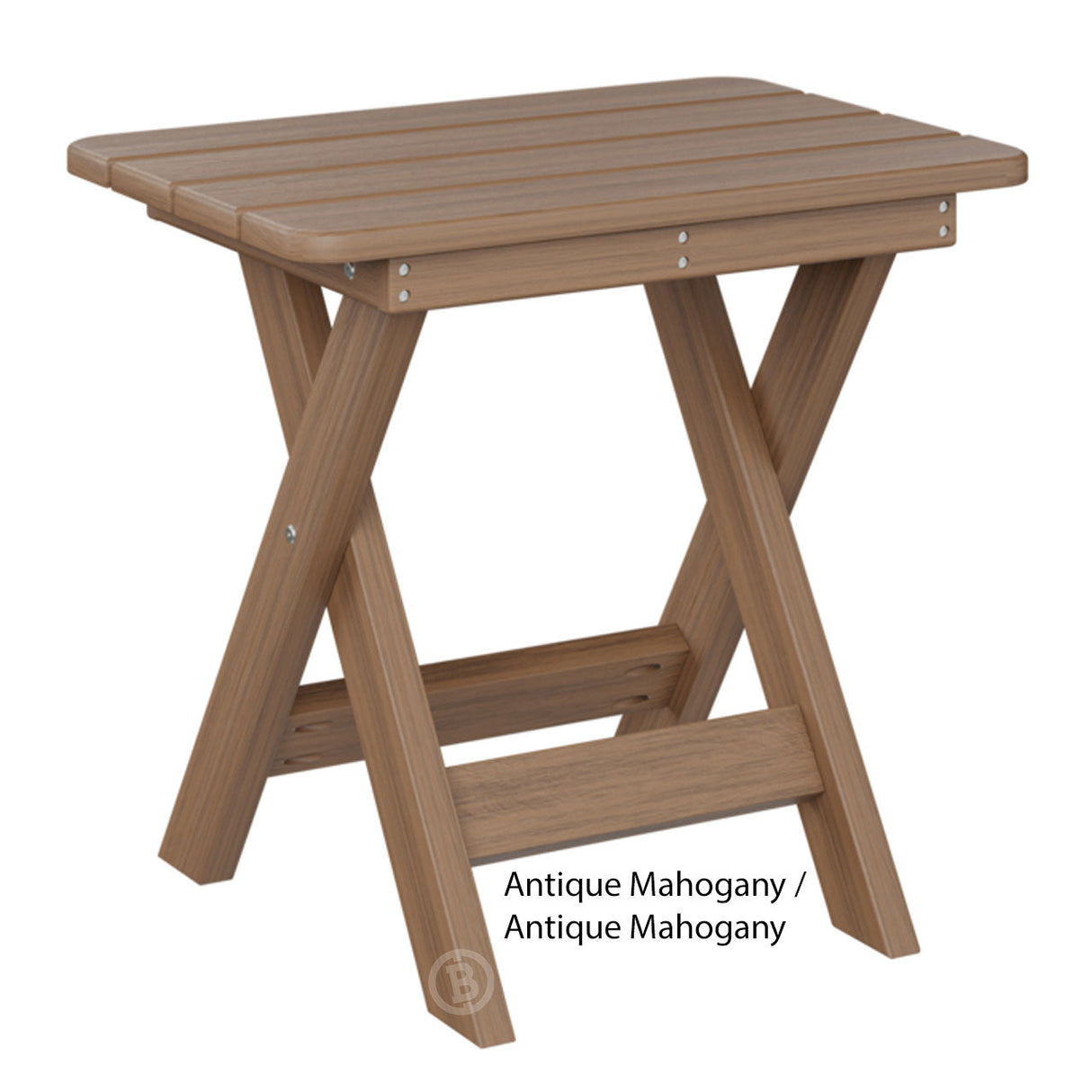 Berlin Gardens Folding End Table